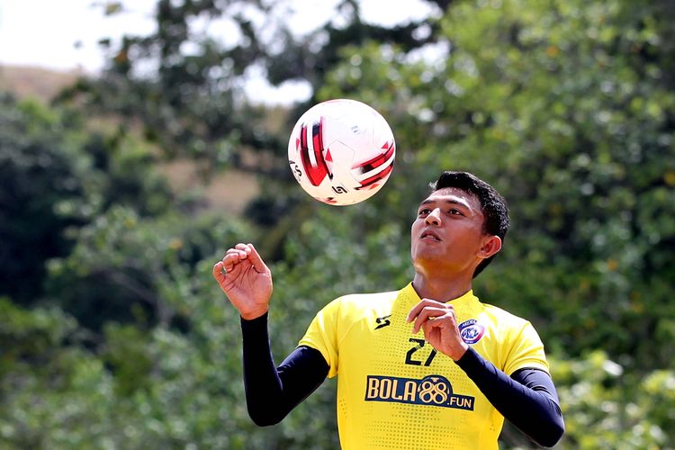 Pemain Arema FC musim 2020, Dedik Setiawan.