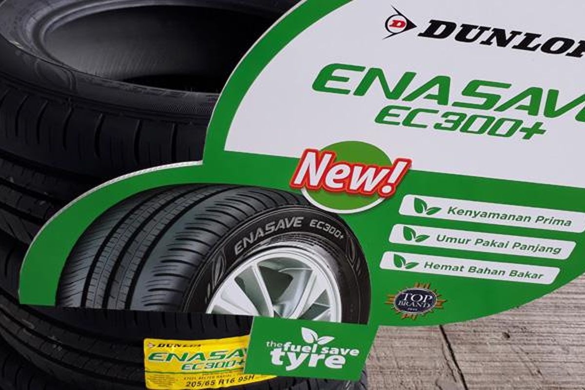 Dunlop Enasave EC300  kini mulai menyasar pasar ritel atau pengganti disiapkan dalam berbagai ukuran.