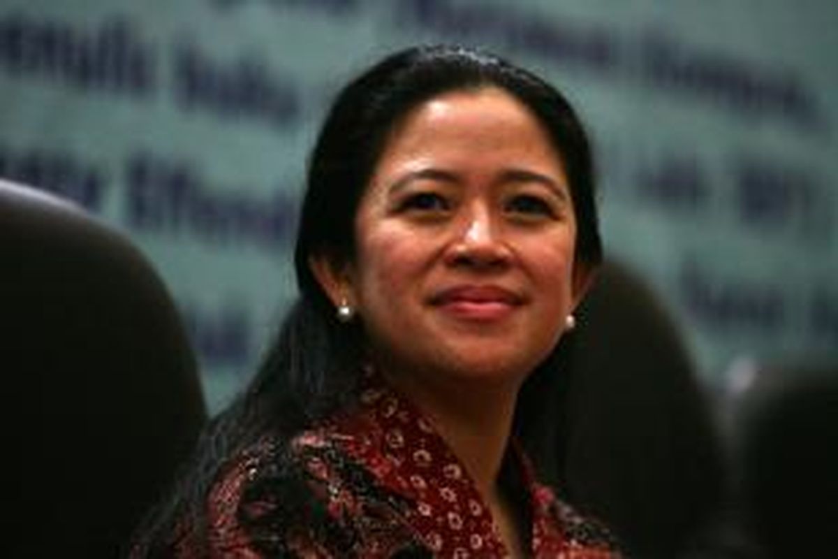 Ketua DPP Partai Demokrasi Indonesia Perjuangan Puan Maharani. Gambar diambil Kamis (5/9/2013).