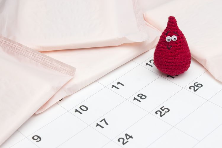 Ilustrasi berapa lama menstruasi yang normal?