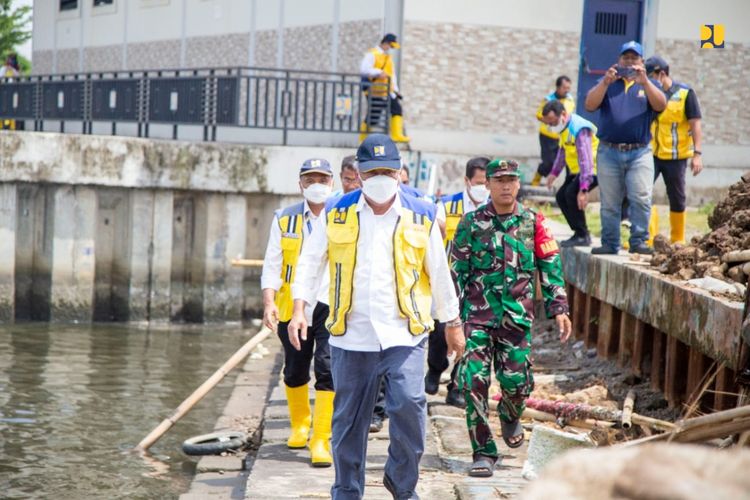 Upaya Menteri PUPR Basuki Hadimuljono tangani banjir di Semarang, Jawa Tengah