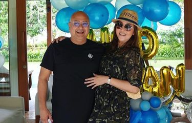 Pasangan suami-istri Irwan Musrry dan Maia Estianty.