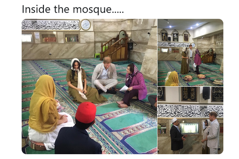 Busana Meghan Markle Saat Kunjungi Masjid Tertua di Cape Town