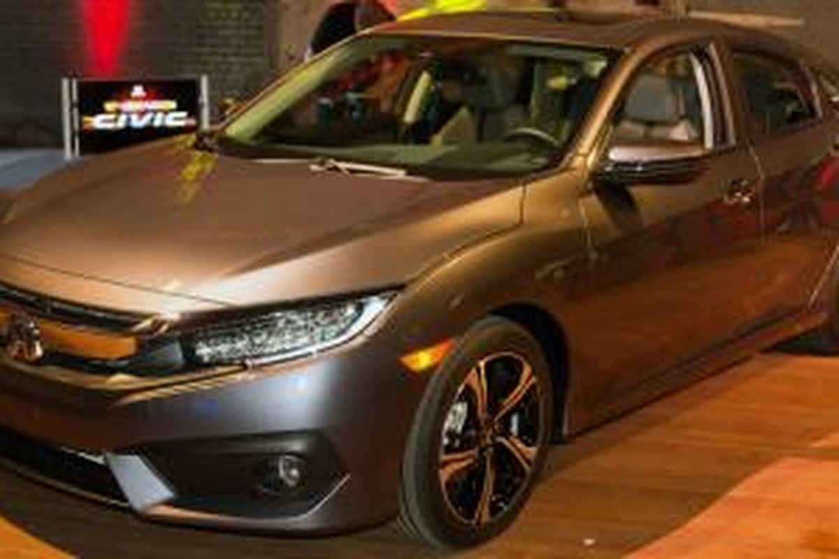 Honda All-New Civic Generasi kesepuluh telah resmi diperkenalkan. 