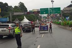 Kendaraan Pelanggar Aturan Ganjil Genap di Puncak Bogor Diputar Balik