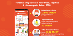 ShopeePay Catat Peningkatan Transaksi Produk Digital