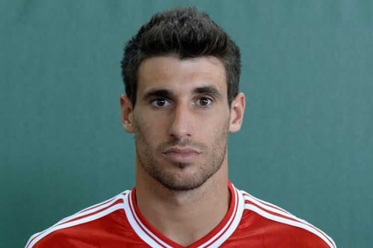 Gelandang Bayern Muenchen, Javi Martinez.