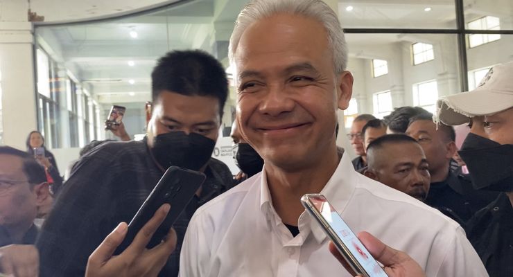 Ganjar Terima Kasih kepada Polisi karena Tangkap Terduga Pengancam Tembak Anies Baswedan