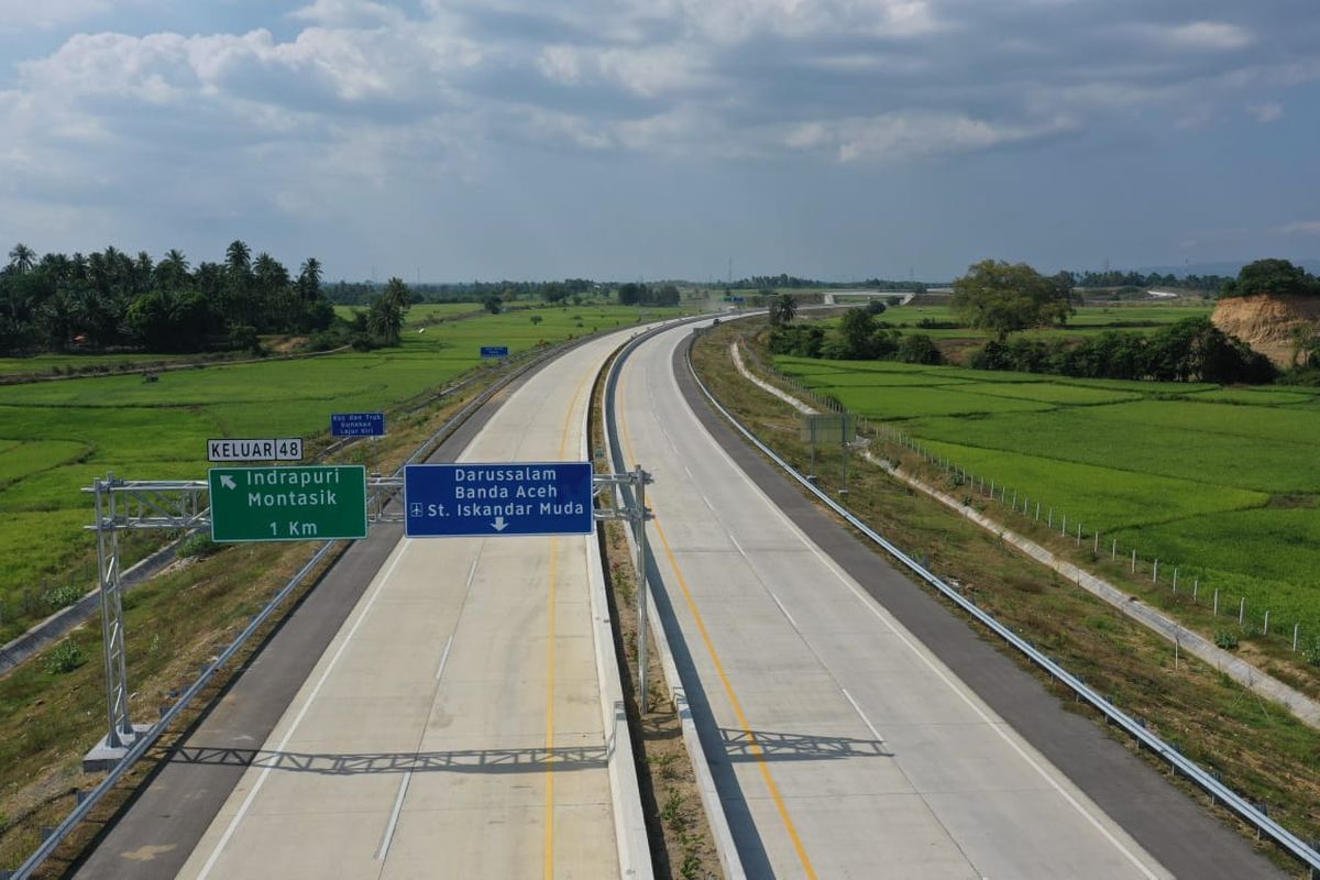 Tol Sigli-Banda Aceh.