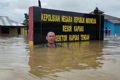 Banjir Capai 1,5 Meter, Wilayah Kapuas Masih Berpotensi Diguyur Hujan hingga Senin