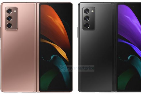 Foto Rekaan Resmi Galaxy Z Fold 2, Bingkai Lebih Tipis