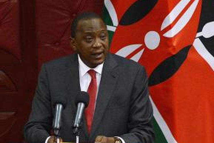 Presiden Kenya, Uhuru Kenyatta.