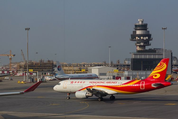 Sebuah pesawat milik maskapai Hong Kong Airlines.