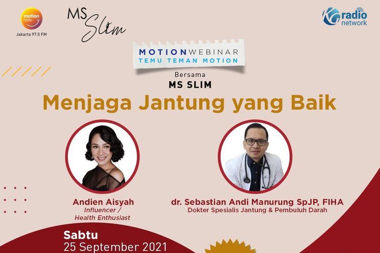 Temu Teman Motion bareng MS SLIM Menjaga Jantung yang Baik