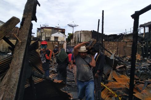 Kebakaran di Kawasan Padat Penduduk Samarinda, 40 Rumah Habis Terbakar