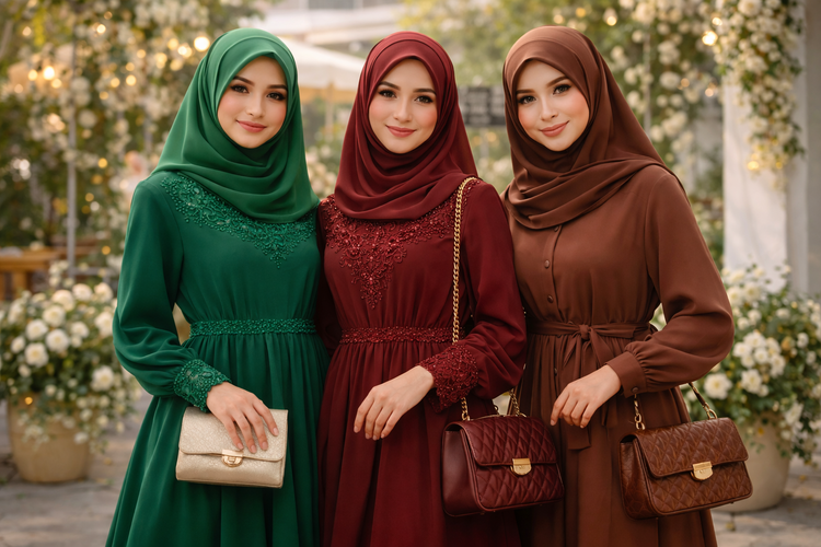 Trend Warna Baju Lebaran 2026: Emerald dan Burgundy untuk Tampilan Mewah.