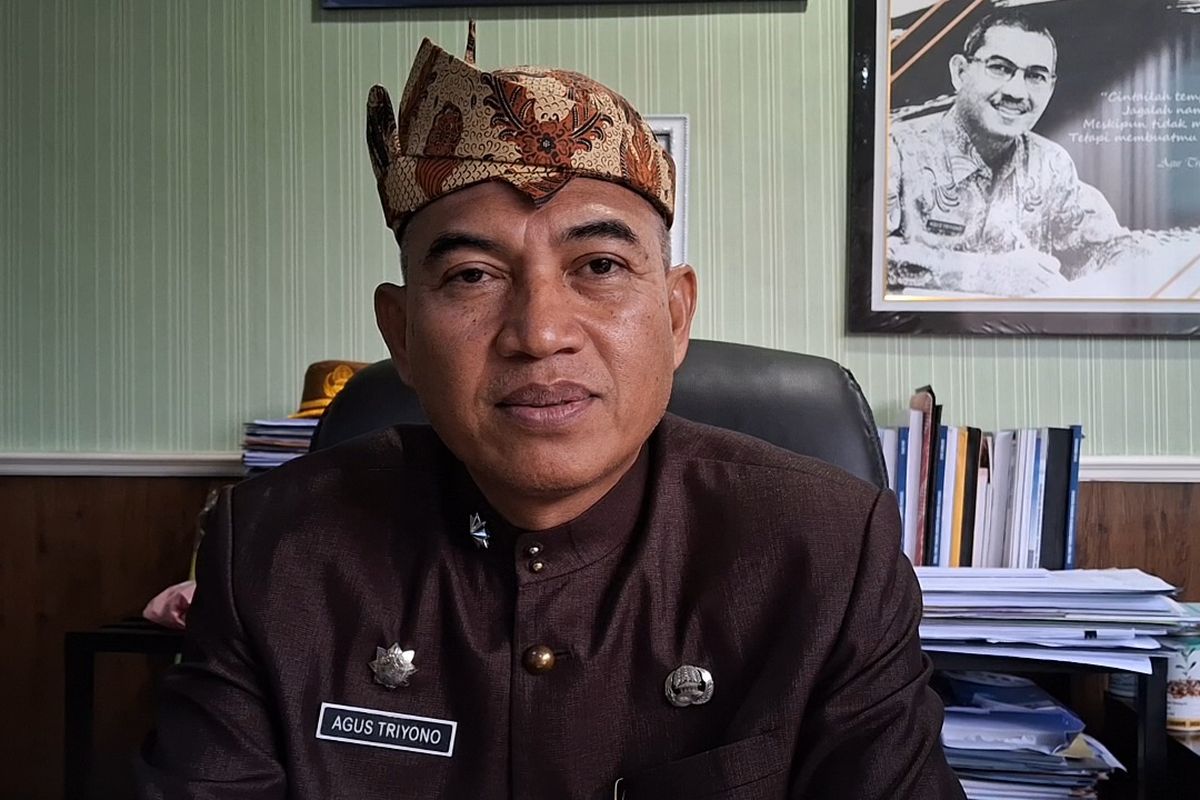 Sekretaris Daerah Kabupaten Lumajang Agus Triyono