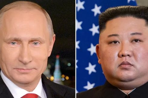 Saat Kim Jong Un Janji Berpegangan Tangan dengan Putin...