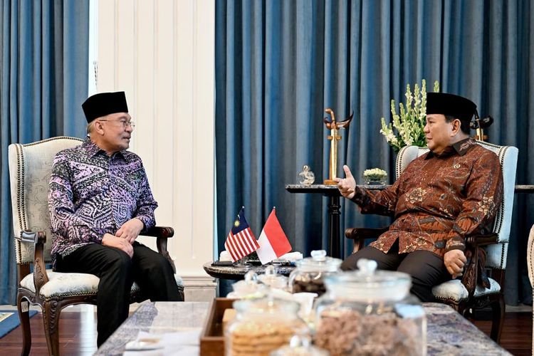 Prabowo-PM Anwar Ibrahim Bahas Stabilitas Kawasan dan Upaya Perdamaian Global