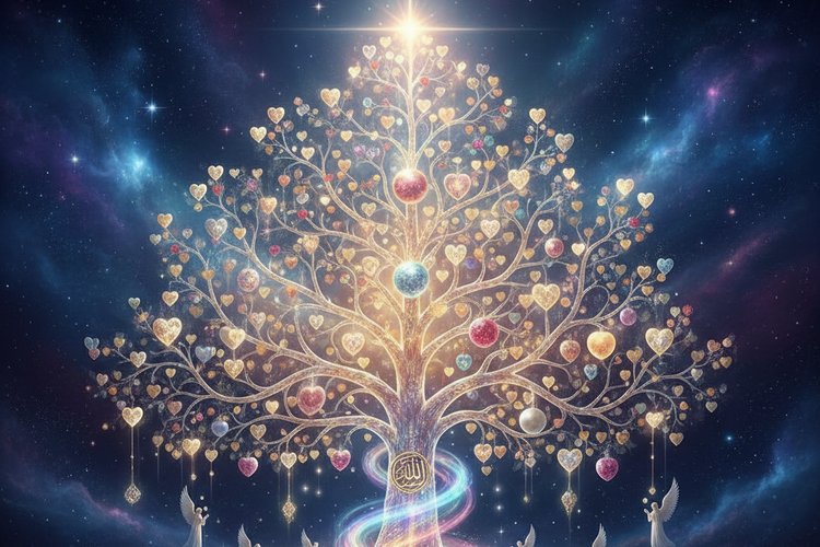 Ilustrasi Sidratul Muntaha 