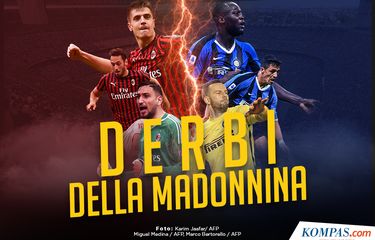 INFOGRAFIK: Derby Della Madonnina, Milan Vs Inter