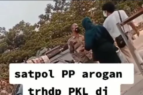 Beredar Video Anggotanya Cekcok dengan Pedagang Saat Penertiban, Kasatpol PP Bogor: Tak Ada Pemukulan