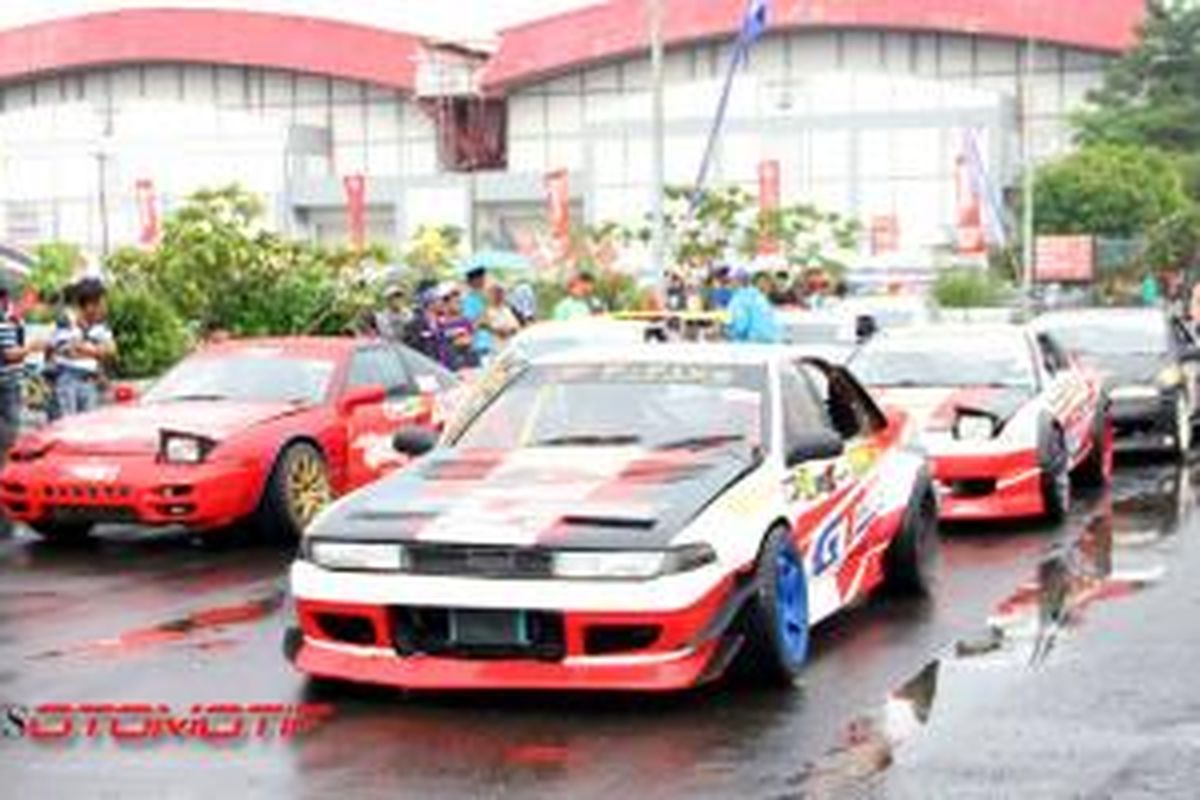 Peserta Kejurnas Drift 2013