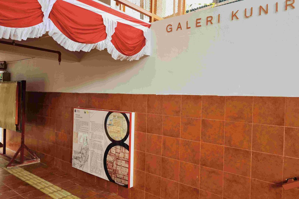 Galeri Cagar Budaya di Kampung Susun Kunir, Jakarta Barat.
