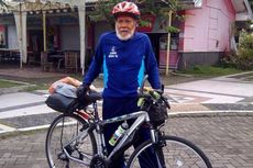 Pria Uzur Asal Banten Ingin Bersepeda Keliling Indonesia dan Australia