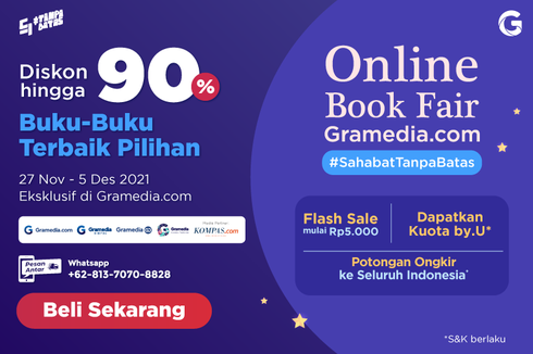 Hadirkan OBF 2021, Gramedia Tawarkan Berbagai Promo Menarik di Gramedia.com