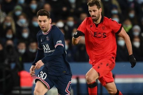 Hasil PSG Vs Nice: Les Parisiens Tertahan, Perayaan Ballon d'Or Messi Antiklimaks