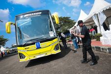Ratusan Bus Berdatangan ke TMII, Siap Bawa Ribuan Warga Jateng Mudik Gratis