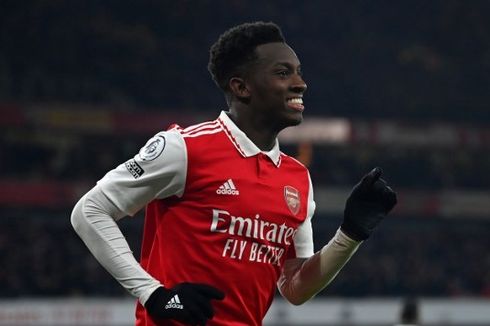 Arsenal Vs Man United, Gol Eddie Nketiah Jadi Momen Indah untuk Arteta