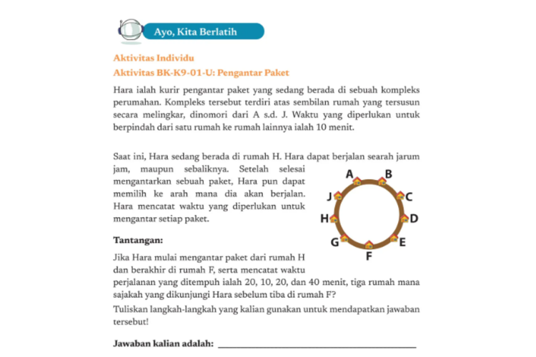 Kunci Jawaban Informatika Kelas 9 Halaman 29: Aktivitas BK-K9-01-U Pengantar Paket
