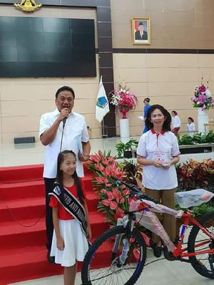 Penyelenggaraan Hari Anak Nasional (HAN) 2018 di Sulawesi Utara.