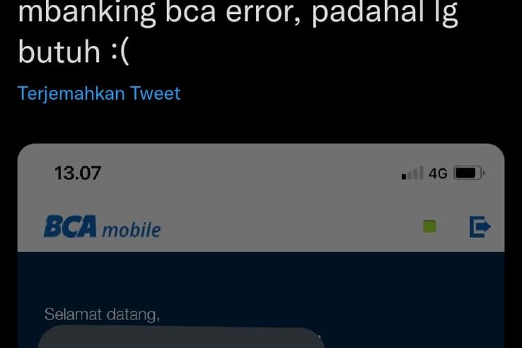 Sempat Eror, Aplikasi M-banking BCA Kini Bisa Digunakan Kembali