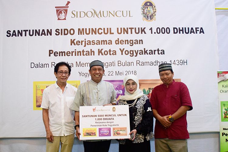 Santunan Sido Muncul untuk 1.000 dhuafa.