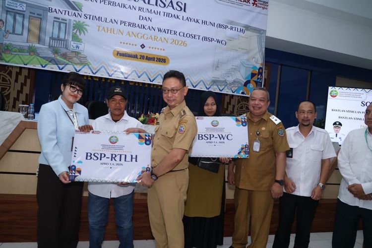 Senyum Hasan di Balik Program Bedah Rumah Pemkot Pontianak