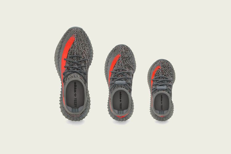 Yeezy Boost 350 V2 Beluga RF/Steeple Grey/Solar Red. 