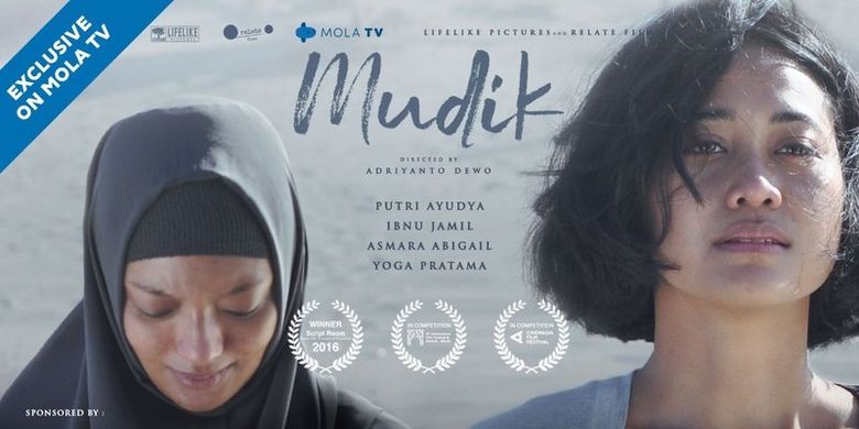 Poster film Mudik. (Dokumentasi Narasumber). 