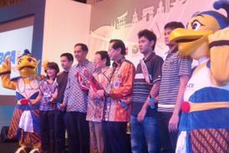 Jumpa pers mengenai penyelenggaraan Indonesia Open 2015. 