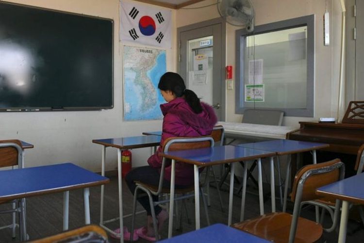 Ada sekolah khusus di Seoul untuk para pembelot Korea Utara.