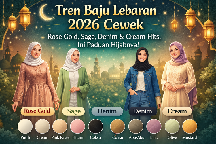 Tren Baju Lebaran 2026 Cewek.