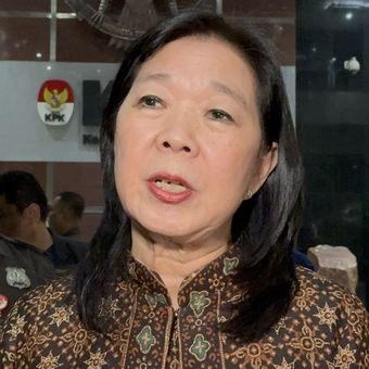 Deputi Gubernur Bank Indonesia (BI) Filianingsih Hendarta di Gedung Merah Putih KPK, Jakarta, pada Kamis (11/9/2025).