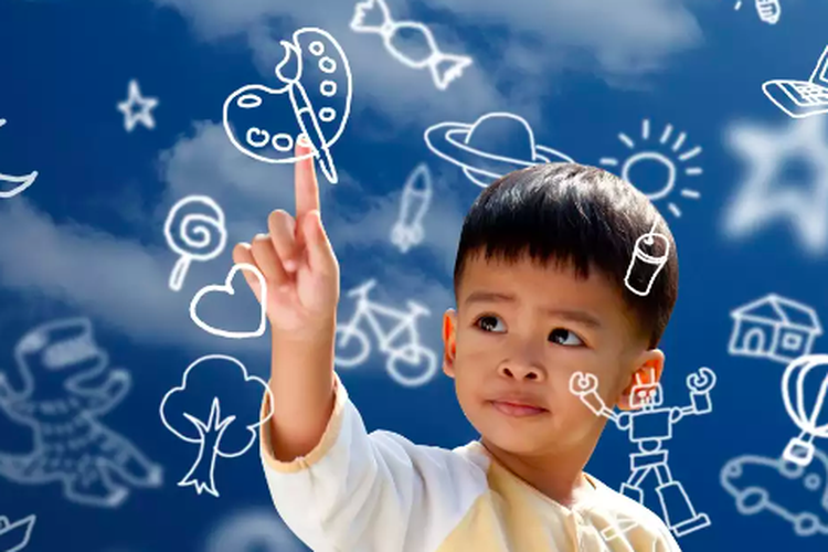 Ilustrasi Generasi Beta. Anak yang lahir mulai tahun 2025 disebut sebagai Generasi Beta.