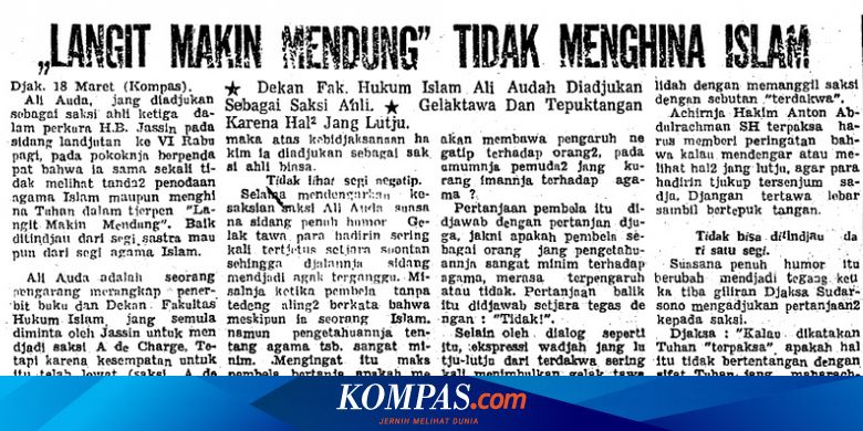 Penulis Cerpen Langit Makin Mendung Gambaran