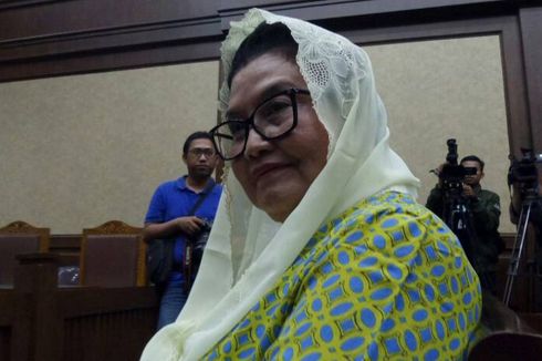 Siti Fadilah Supari Dieksekusi ke Lapas Pondok Bambu