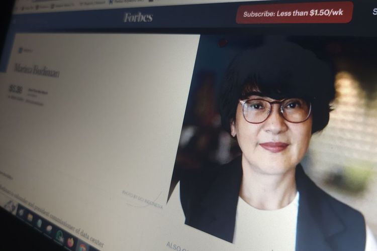Marina Budiman, Pebisnis Data Center yang Jadi Wanita Terkaya di Indonesia
