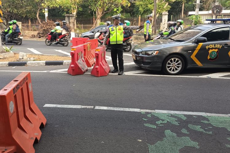 Sidang Tahunan MPR Digelar, Arus Lalu Lintas Menuju Jalan Gelora Senayan Dialihkan