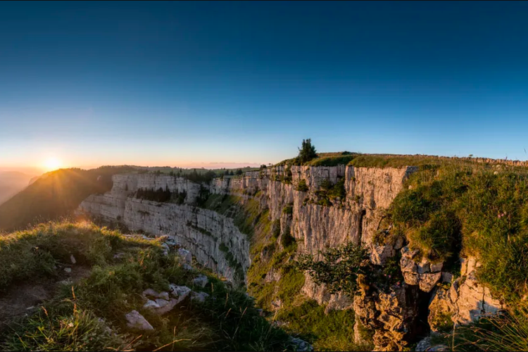 Creux du Van di Swiss